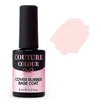 Основа для гель-лаку Couture Colour Cover Rubber Base Coat №08 Світло-бежевий з мікроблиском 9 мл 00-00012706 фото