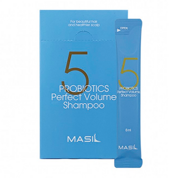 Шампунь с пробиотиками для объема волос Masil 5 Probiotics Perfect Volume Shampoo 8 мл 00-00019933 фото