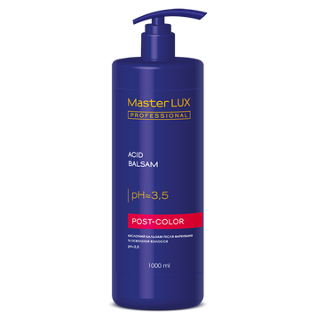 Бальзам кислотный с дозатором Master LUX Professional Acid Balsam 1000 мл 00-00019219 фото