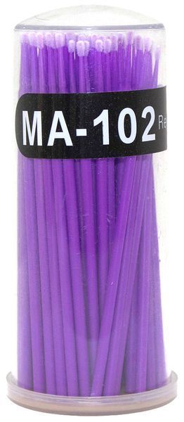 Микроаппликатор для наращивания ресниц MA-102 Фиолетовый 100 шт 00-00011165 фото
