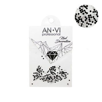 Камінці сваровських ANVI PIXI №4 чорні 200 шт 00-00000901 фото