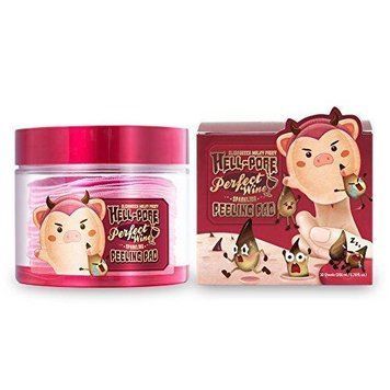 Пілінг-пади на основі червоного вина Elizavecca Hell-Pore Perfect Wine Sparkling Peeling Pad 200 мл 00-00016774 фото