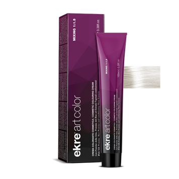 Крем-краска для волос EKRE Art Color Cream №12/01 Silver Ice Blonde 100 мл 00-00017265 фото