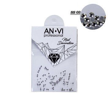 Стрази для дизайну нігтів Swarovski ANVI Professional Crystal Pixie №SS03 100 шт 00-00008541 фото
