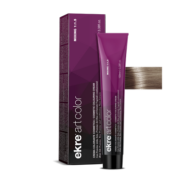 Крем-фарба для волосся EKRE Art Color Cream №8/1 Light Ash Blonde 100 мл 00-00017195 фото