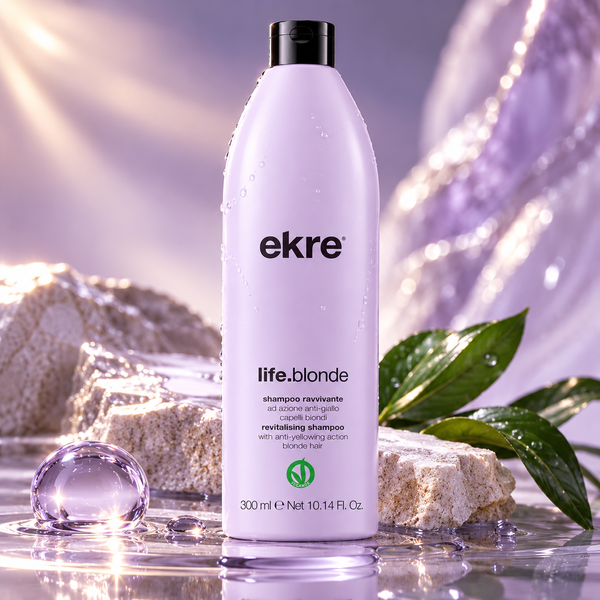 Шампунь відновлюючий антижовтий для волосся Ekre Life.Blonde 300 мл 00-00027781 фото