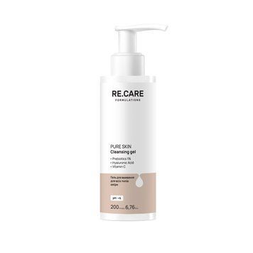 Гель для умывания для всех типов кожи Re.Care Pure Skin Cleansing Gel 200 мл 00-00025543 фото