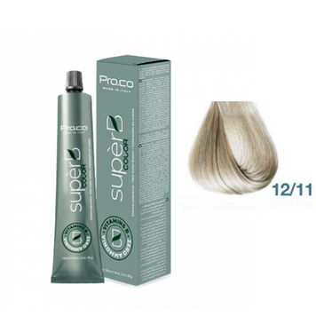 Краска для волос безаммиачная Pro.Color Super B №12.11 Super Light Intence Ash Blond 100 мл 00-00021223 фото