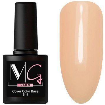 Основа камуфляжна для гель-лаку MG Nail Сover Base №48 Персиково-бежевий 8 мл 00-00021593 фото