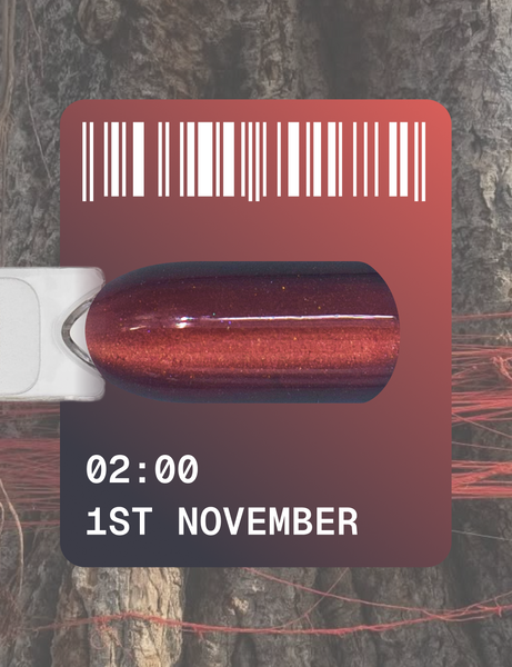 Гель-лак для ногтей ADORE Gel Polish Сat's Eye 1st November №02:00 Бордо 12 мл 00-00027759 фото