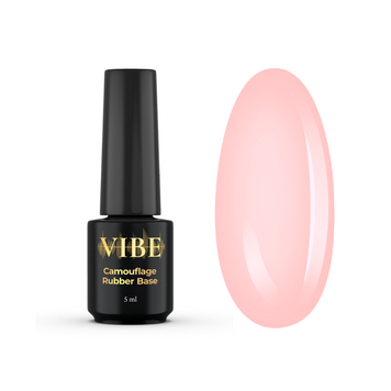 Основа камуфляжная для гель-лака VIBE Rubber Base Color №21 Swiss Coffee 5 мл 00-00018715 фото