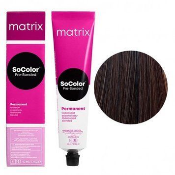 Крем-фарба для волосся Matrix Socolor Beauty №4NW Натуральний теплий шатен 90 мл 00-00000172 фото