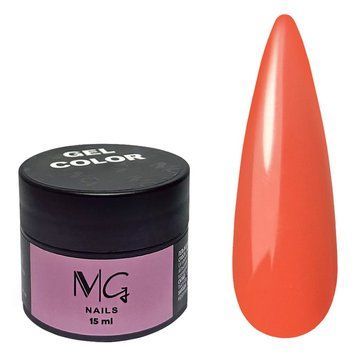 Гель цветной для ногтей MG Nail Color Gel №03 Оранжевый 15 мл 00-00024520 фото