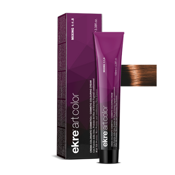 Крем-фарба для волосся EKRE Art Color Cream №8/4 Light Copper Blonde 100 мл 00-00017237 фото