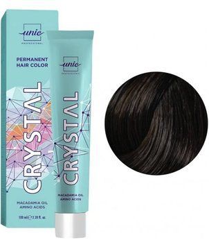 Крем-краска для волос Unic Crystal №4/00 Шатен для седины 100 мл 00-00024273 фото