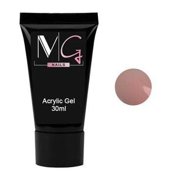 Акрил-гель для ногтей MG Nail Acrylic Gel №10 Розово-бежевый 30 мл 00-00024038 фото