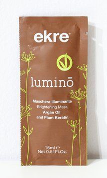 Маска з аргановим маслом та кератином EKRE Lumino Mask 15 мл 00-00020478 фото