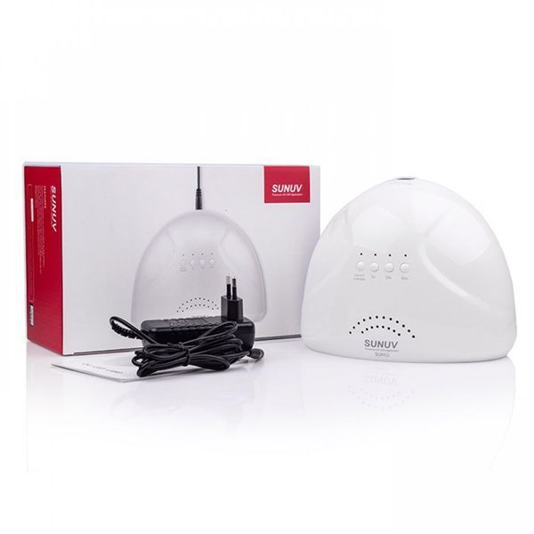 Лампа для сушки гель-лака SUN One orig 2в1 белая 48W 00-00013415 фото