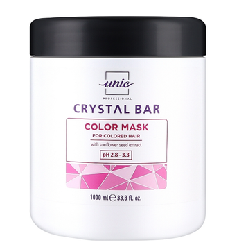 Маска защитная для окрашенных волос Unic Crystal Color 1000 мл 00-00024341 фото