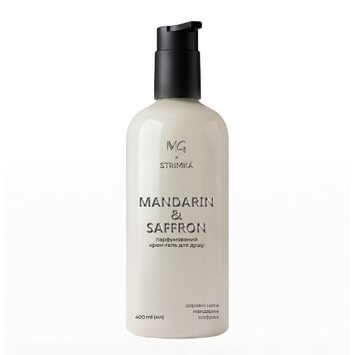 Крем-гель парфюмированный для душа MG Nail & STRIMKA Mandarin & Saffron 400 мл 00-00027540 фото