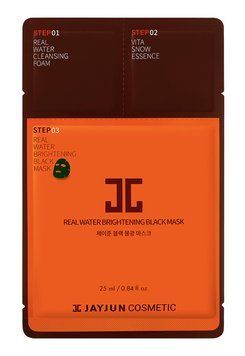 Маска для обличчя Jayjun Real Water Brightening Black Mask 00-00012086 фото