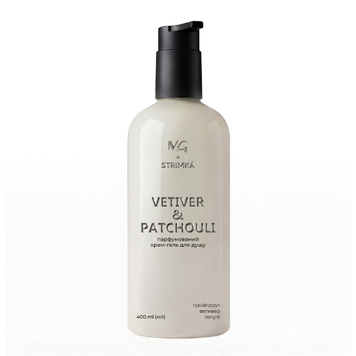 Крем-гель парфюмированный для душа MG Nail & STRIMKA Vetiver & Patchouli 400 мл 00-00027542 фото