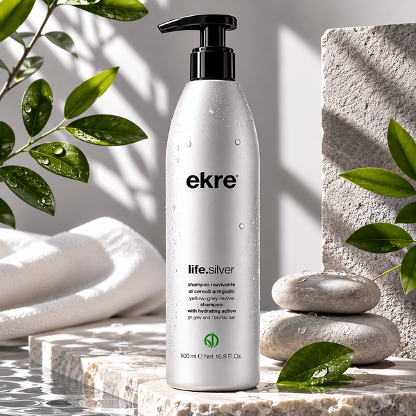 Шампунь антижелтый для волос EKRE Life.Silver Shampoo 500 мл 00-00017351 фото