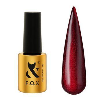 Гель-лак для ногтей FOX Moulin Rouge Cat eye №002 Темно-рубиновый 7 мл 00-00027190 фото