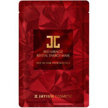 Маска відновлююча для обличчя JayJun Red Miracle Revital Energy Mask 00-00017998 фото