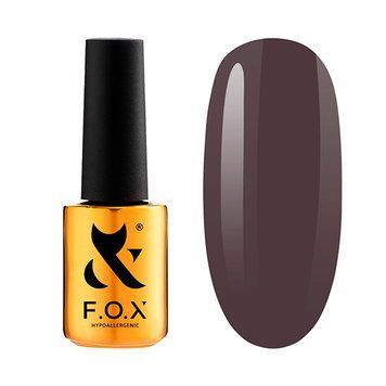 Гель-лак FOX для ногтей gold Spectrum №122 Темно-коричневый 7 мл 00-00027156 фото