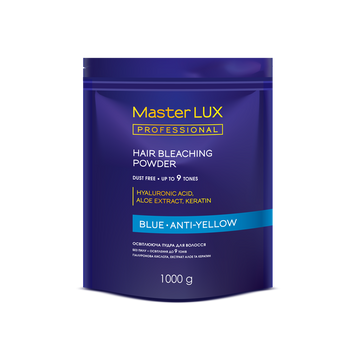 Пудра осветляющая Master LUX Professional Hair Bleaching Powder Blue Anti Yellow 1000 00-00019237 фото
