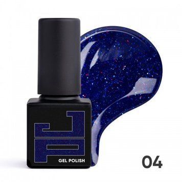 Гель-лак для нігтів Jerden Proff №04 Galaxy Blue 5 мл 00-00020956 фото