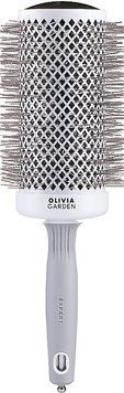 Брашинг для волос Olivia Garden Expert Blowout Speed Wavy Bristles White & Grey 65 мм 00-00025340 фото