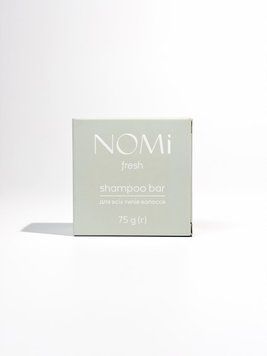 Шампунь твердый для всех типов волос NOMI Fresh Shampoo 75 г 00-00027346 фото