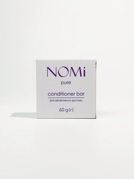Кондиционер твердый для бережного ухода NOMI Pure Conditioner 60 г 00-00027349 фото