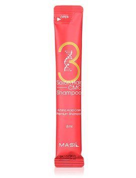 Шампунь для волос укрепляющий с аминокислотами Masil 3 Salon Hair CMC Shampoo 8 мл 00-00018476 фото