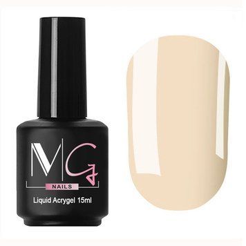 Акрил-гель жидкий MG Nail Liquid Acrygel №21 Светлый бежевый 15 мл 00-00022097 фото