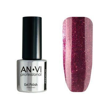Гель-лак для ногтей ANVI Professional №090 Burgundy Fizzy 9 мл 00-00002533 фото