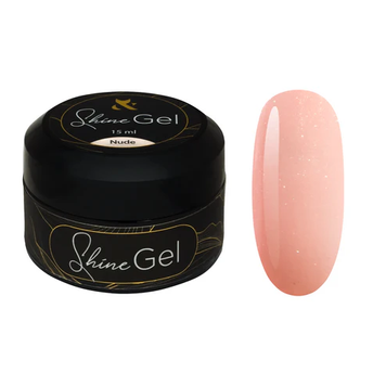 Гель для укріплення натуральних нігтів FOX Shine Gel Nude 15 мл 00-00027163 фото