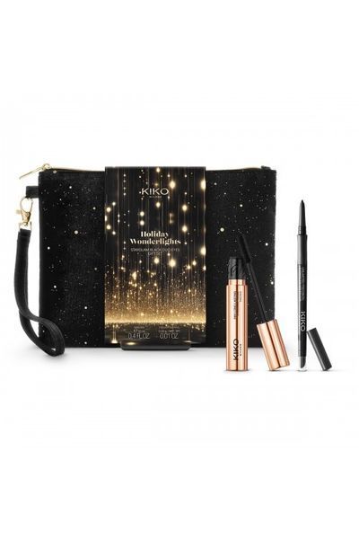 Набір для очей Kiko Milano Holiday Wonderlights Stayglam Black Duo Eyes Gift Set 00-00025910 фото
