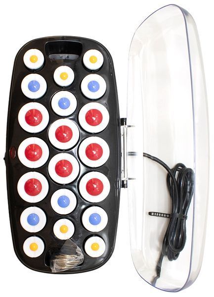 Термобигуди керамические c зажимами BaByliss PRO BAB3021E велюровые 20 шт 00-00001804 фото