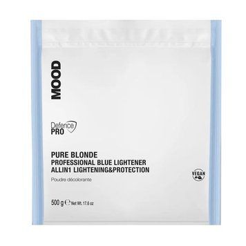 Пудра для знебарвлення волосся Mood Pure Blonde Blue Lightener 500 гр 00-00026893 фото