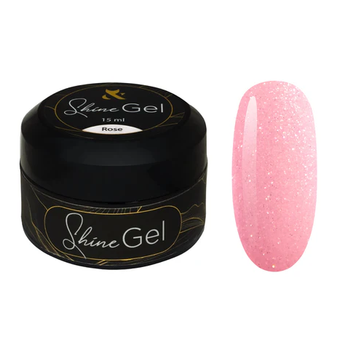 Гель для укріплення натуральних нігтів FOX Shine Gel Rose 15 мл 00-00027162 фото