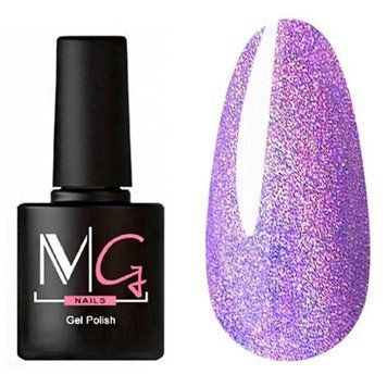 Гель-лак для ногтей MG Nail Gel Polish Mini №М15 Светло-сиреневый с микроблеском 5 мл 00-00022262 фото