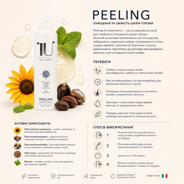 Пилинг для кожи головы Carisma IU Peeling 150 мл 00-00022221 фото