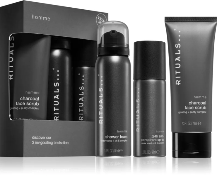 Набір подарунковий чоловічий Rituals The Ritual Of Homme Mini Size 3in1 00-00023799 фото