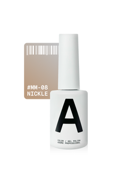 Гель-лак для нігтів Adore Gel Polish Cat's Eye Metal Glass №Mm-08 Бежевий 12 мм 00-00027748 фото
