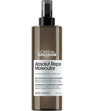 Концентрат пре-шампунь для молекулярного восстановления волос Loreal Absolut Repair Molecular 190 мл 00-00023032 фото