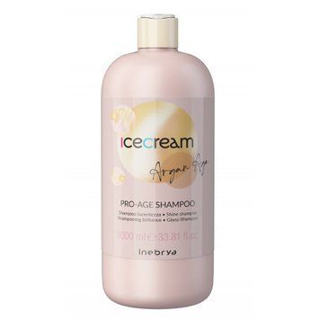 Шампунь з аграновою олією для фарбованого волосся Inebrya Pro-Age Shampoo Argan Oil 1000 мл 00-00021386 фото