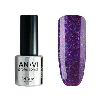 Гель-лак для ногтей ANVI Professional №145 Violet Fireworks 9 мл 00-00001218 фото